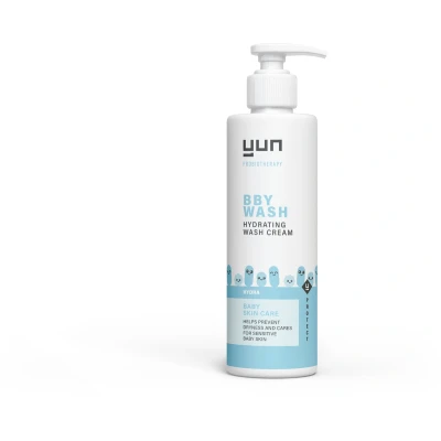 Afbeelding van YUN BBY HYDRA Wash Cream microbioomveilige babyverzorging 200 ml