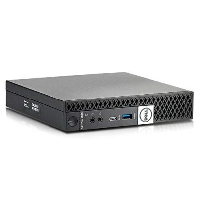 Afbeelding van Dell Optiplex 7050 Micro Intel Quad Core i5 6500T 256GB SSD harde schijf 8GB geheugen Windows 10 Pro Mini PC Computer Desktop (Refurbished)
