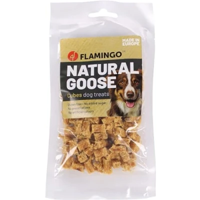 Afbeelding van &quot;Gezonde hondensnack zonder bewaarmiddelen, gluten &amp; kleurstoffen&quot; Gans / 80gr