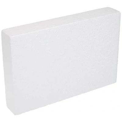 Afbeelding van 0173926 DECORA Taart dummy, rechthoekig, uit STYROPOR 20 x 30 5 H CM