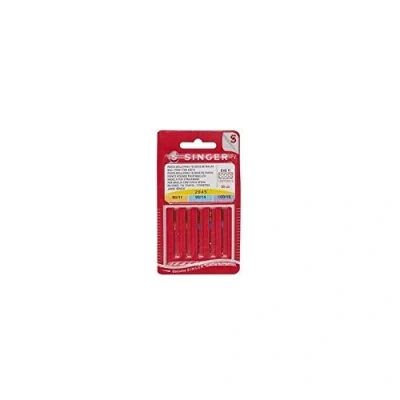 Afbeelding van Singer N2045B05AS848R jerseynaald 2045 mix 5 delige naald, metaal, zilver, 7 x 0,03 4 cm