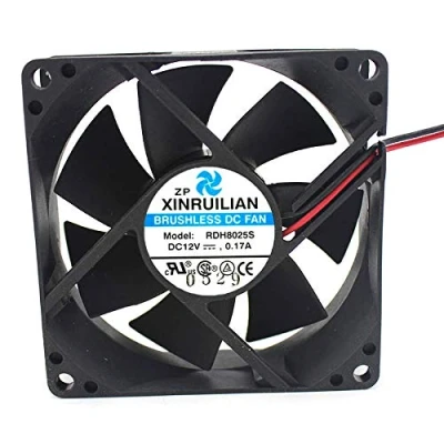 Afbeelding van Koelventilator RDH8025S, Server Koeler Ventilator RDH8025S 12V 0.17A, omvormer voor 80x80x25mm