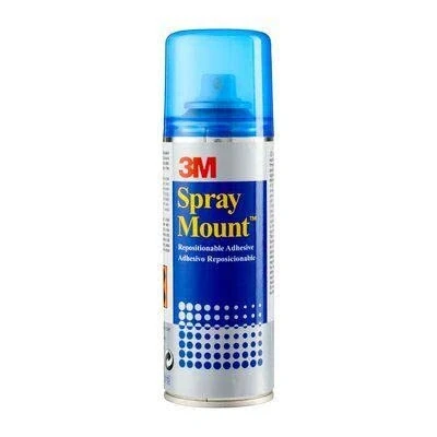 Afbeelding van 3M SprayMount Repositionable Adhesive Adhesivo Resposicionable, 200 ml