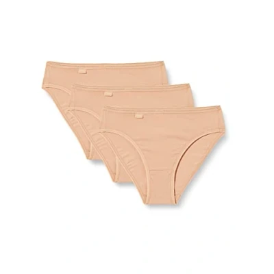 Afbeelding van Sloggi 3 PACK Slip, Dames, Maat: 38, Brush
