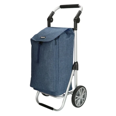 Afbeelding van Beagles Alberic Boodschappen Trolley Blauw