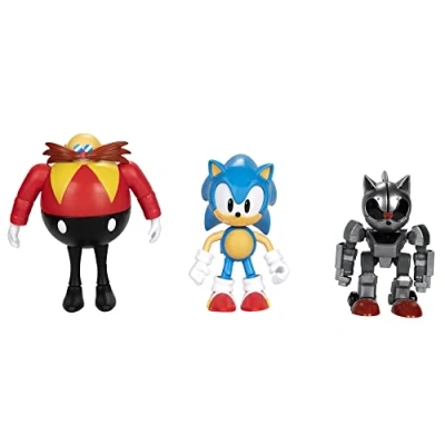 Afbeelding van Jakks Sonic Figuren 10 cm 3 Stuks