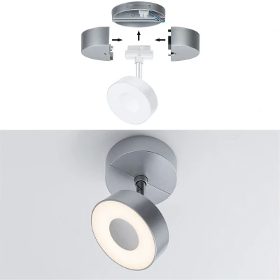 Afbeelding van PAULMANN Systeemlamp (basis) URail Chroom