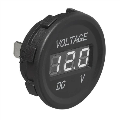 Afbeelding van Pro Plus Voltmeter Digitaal Inbouw 6 t/m 30 Volt Ø 28 mm blister