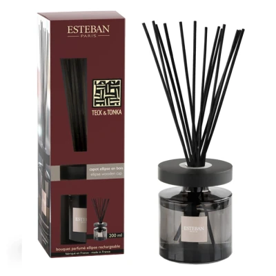 Afbeelding van Esteban Classic Teck&amp;Tonka Geurdiffuser Ellipse 200 ml