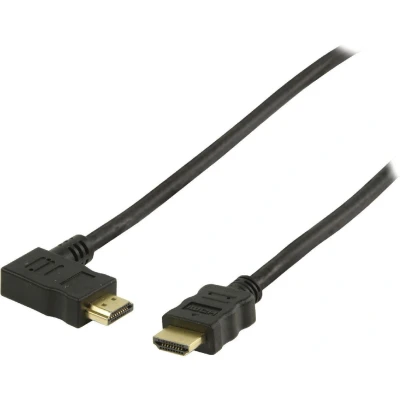 Afbeelding van HDMI kabel 90 haaks naar rechts versie 1.4 (4K 30Hz) 1 meter