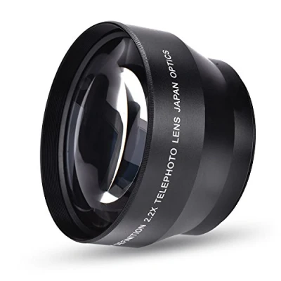 Afbeelding van Cameralens 67 mm 2.2X universele teleconverter telelens voor DSLR camera&#039;s/lichtgewicht/praktisch/geschikt alle camera&#039;s