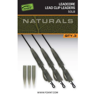 Afbeelding van FOX Leadclip Leaders Leadcore 3pcs