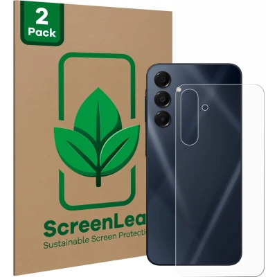 Afbeelding van ScreenLeaf Screenprotector voor Samsung Galaxy A16 5G (Achterkant) Duurzame schermbescherming Folie Beschermfolie transparant (2 Stuks)