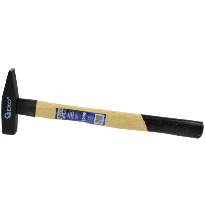 Afbeelding van GEKO Locksmith hamer 300g Ergonomisch houten handvat Hoogwaardig koolstofstaal
