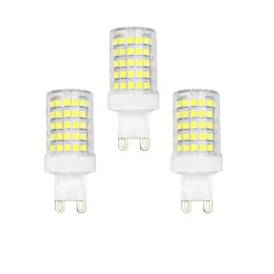 Afbeelding van BAISHICHENG 3 delige G9 led gloeilamp 10 W (vervanging van de 100 halogeenlamp), keramische sokkel, niet dimbaar, 6000 K, koudwit, 1000 lm, huishoudelijke verlichting met 360 graden stralingshoek