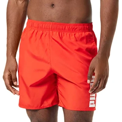 Afbeelding van Puma Zwemshorts, Heren, Maat: XS, Red