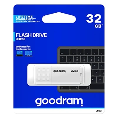 Afbeelding van Goodram UME2 USB flash drive 32 GB Type A 2.0 Wit