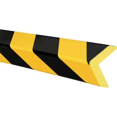 Afbeelding van Moravia 422.22.200 Stootbescherming voor randen geel zwart zelfklevend 1.000 mm hoek (l x b h) 1000 47