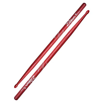Afbeelding van Zildjian 7A Hickory Drumsticks Houten Tip Rood Z5BNR