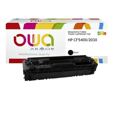 Afbeelding van ARMOR OWA zwart compatibel tonercartridge (alternatief voor: HP 203X) voor Color Laserjet Pro M254dw, M254nw, MFP M280nw, M281cdw, M281fdn, M281fdw (K18116OW) merk