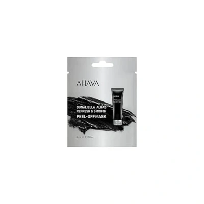Afbeelding van AHAVA Dunaliella Algen Peel Off Masker Helpt tegen mee eters en verstopte poriën Vermindert de vermoeid dofheid van huid Eenmalig gebruik VEGAN Alcohol parabenenvrij 8ml