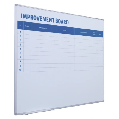 Afbeelding van Verbeterbord + starterkit visual management 90x120cm