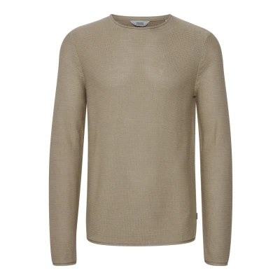 Afbeelding van Solid Sdjarah Trui, Heren, Maat: Large, Humus melange