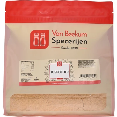 Afbeelding van Van Beekum Specerijen Juspoeder 1 kilo (hersluitbare stazak)