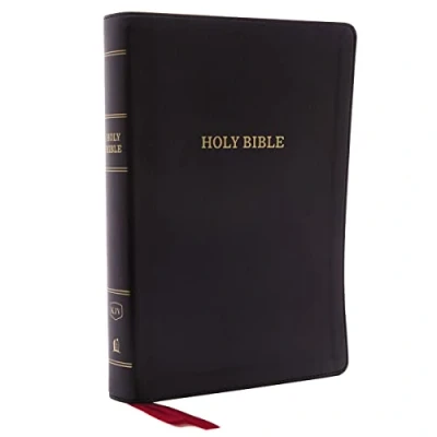 Afbeelding van KJV, Deluxe Reference Bible, Giant Print, Imitation Leather, Black, Red Letter Edition