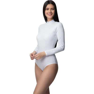 Afbeelding van Bodysuit Met Haak en Lange Mouwen Ondergoed Voor Dames Wit L