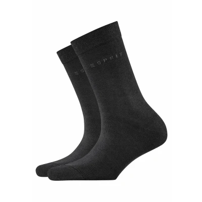 Afbeelding van Esprit Basic EASY 2PACK UNI Sokken, Dames, Maat: 35 38, Black
