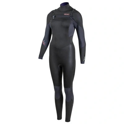 Afbeelding van Prolimit Fire Steamer 4/3 Freezip DL GBS 38/M Black/DustyBlue/AcidPink