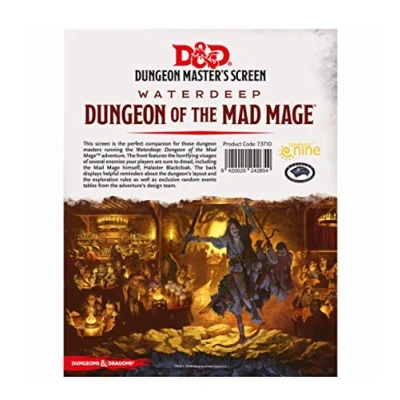 Afbeelding van Dungeons And Dragons Dungeon Of The Mad Mage Dm Screen