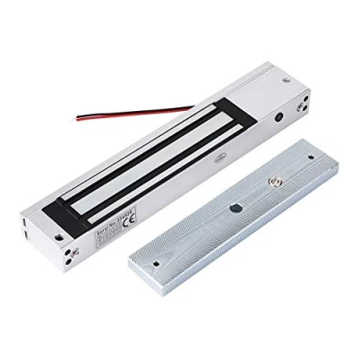 Afbeelding van Magnetisch slot, elektrisch, 280 kg, 600 lbs houdkracht, elektrisch magneetslot voor deurtoegangscontrolesysteem, elektromagneet, storingsbestendig, toegangscontrol, hostcontroller, vasthouden van