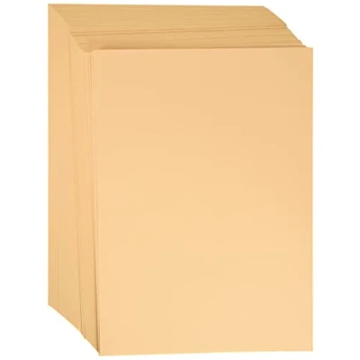 Afbeelding van Tekenpapier Folia A4 130gr pak a 100 vel abrikoos