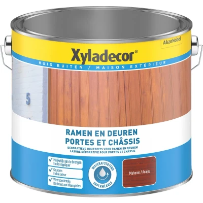 Afbeelding van Xyladecor Ramen &amp; Deuren Mahonie 2,5 L
