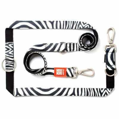 Afbeelding van Max &amp; Molly Hondenriem Multi Function Zebra