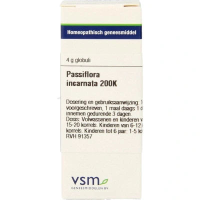 Afbeelding van Vsm Passiflora Incarnata 200k, 4 gram
