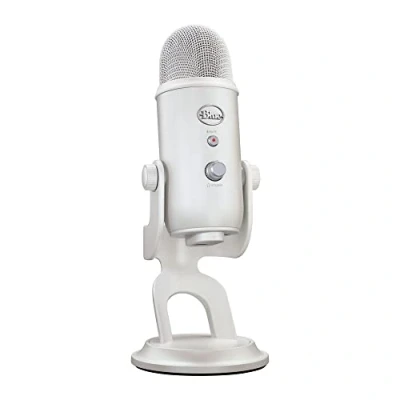 Afbeelding van Blue Mic Logitech Yeti Premium Usb gamingmicrofoon White Mist