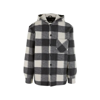 Afbeelding van Urban Classics Lichte herenjassen, wit/zwart, 3XL