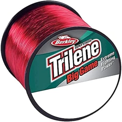 Afbeelding van Visdraad Rood 0.38mm 600 meter Trilene Big Game