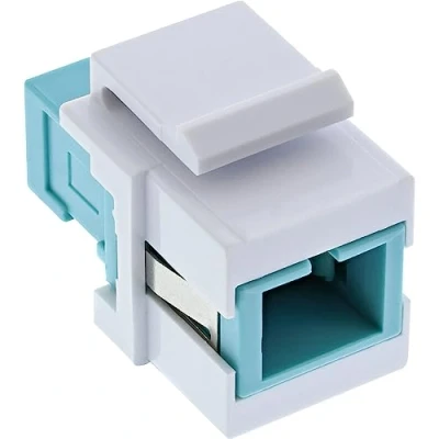 Afbeelding van InLine Glasvezel keystone snap in koppeling (Keystone module), Netwerk accessoires