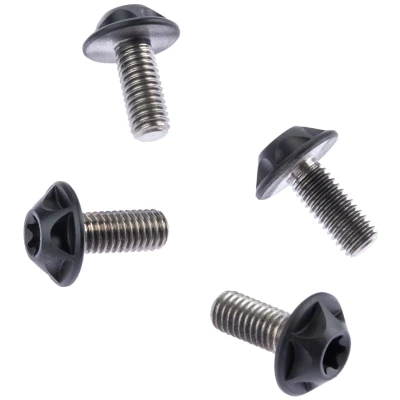 Afbeelding van Silca screw cerakote black 4pcs.