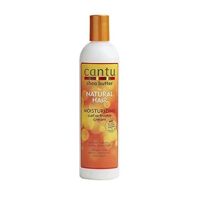 Afbeelding van CANTU Cadeausets van Shea Butter Moisturizing Curl Activator Cream 355 ml &amp; Leave in verzorgende herstellende crème 453 g