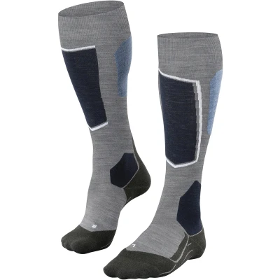 Afbeelding van Skisokken Falke SK6 Women Grey Melange Schoenmaat 37 38