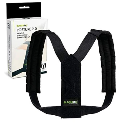 Afbeelding van Blackroll Posture 2.0 Houdingstrainer voor een correcte houding Zwart Kunststof