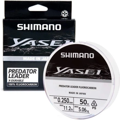 Afbeelding van Shimano Yasei Predator Fluorocarbon 50m Maat : 0.18mm 2.93 kilo