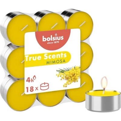 Afbeelding van Bolsius Geurtheelichten mimosa 4 uurs