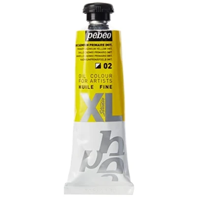 Afbeelding van Pébéo fijne olie XL 37 ml olieverfschilderij ideaal voor beginners of professionals Fine Art schilderij kwaliteit cadmiumgele primer imitatie