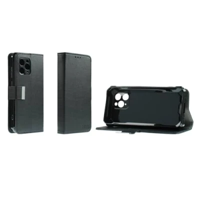 Afbeelding van caseroxx tas voor Blackview BV5300 Pro Bookstyle Case in zwart cover boek